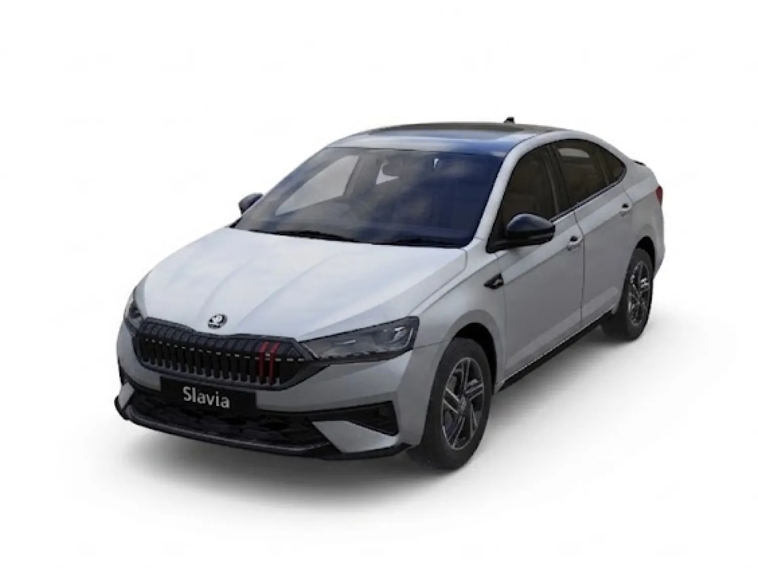 Skoda Slavia Brilliant Silver Montecarlo